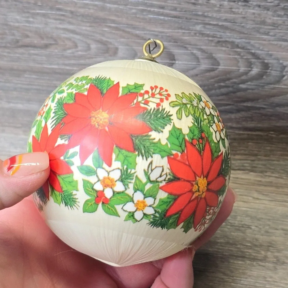 Hallmark Gold Crown Satin Christmas Ornaments Mother 80s Mom‎ Love Gift Retro
